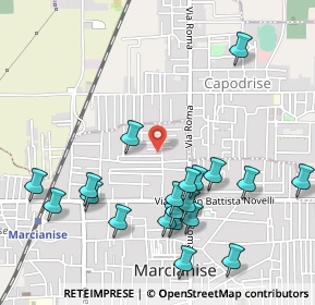 Mappa Via Nicola Gaglione, 81025 Marcianise CE, Italia (0.6175)