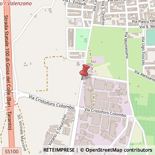 Mappa Via Casamassima, 70010 Capurso, Bari (Puglia)