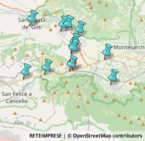 Mappa SS7, 82011 Arpaia BN, Italia (3.6675)