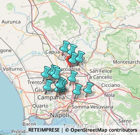 Mappa Via Napoli, 81020 Capodrise CE, Italia (10.96375)