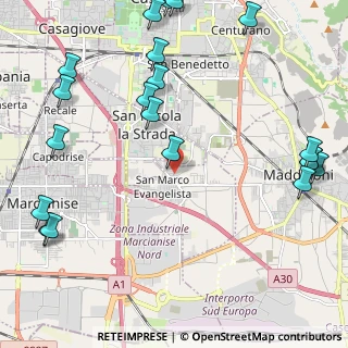 Mappa Via S. Marco Vecchio, 81020 San Marco Evangelista CE, Italia (3.2055)