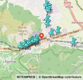 Mappa Via Nazionale Appia, 82011 Arpaia BN, Italia (0.897)