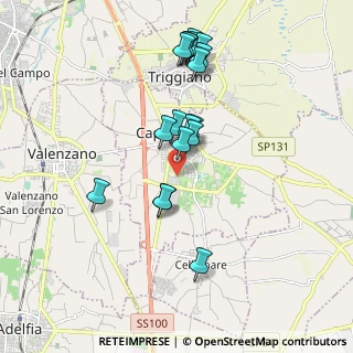 Mappa Via Montesano, 70010 Zona Industriale BA, Italia (1.9)