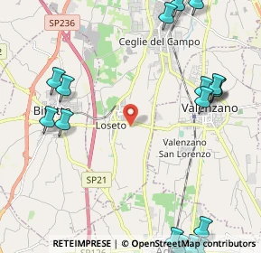 Mappa Via Vigna Nuova, 70129 Bari BA, Italia (3.32118)