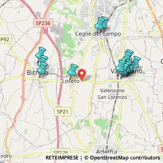 Mappa Via Vigna Nuova, 70129 Bari BA, Italia (2.404)