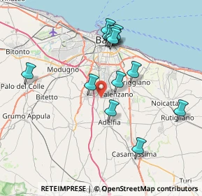 Mappa Via Vigna Nuova, 70129 Bari BA, Italia (7.90462)