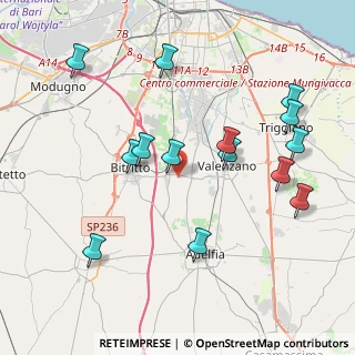Mappa Via Vigna Nuova, 70129 Bari BA, Italia (4.58929)