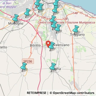 Mappa Via Vigna Nuova, 70129 Bari BA, Italia (5.63231)