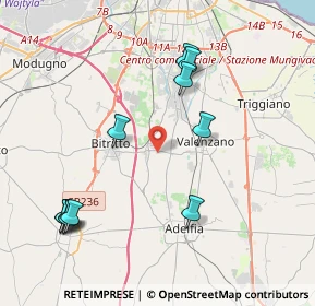 Mappa Via Vigna Nuova, 70129 Bari BA, Italia (4.83455)