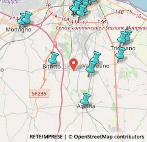 Mappa Via Vigna Nuova, 70129 Bari BA, Italia (5.95)