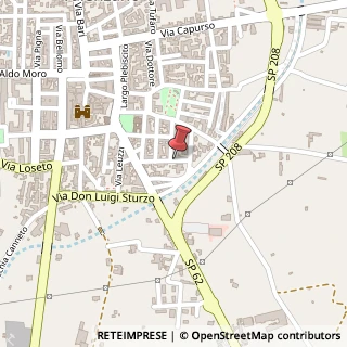 Mappa Via D.Alighieri, 22, 70010 Valenzano, Bari (Puglia)