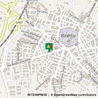 Mappa Via Beato Giacomo, 42, 70020 Bitetto, Bari (Puglia)