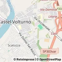 Kaart Castel Volturno