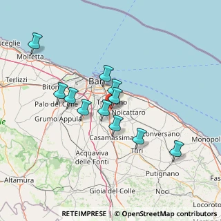 Mappa 70010 Zona Industriale BA, Italia (13.02182)