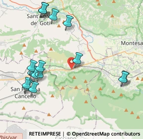 Mappa Via Roma, 82011 Arpaia BN, Italia (5.295)