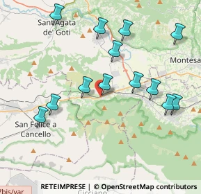 Mappa Via Roma, 82011 Arpaia BN, Italia (4.43846)