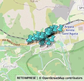 Mappa Via Roma, 82011 Arpaia BN, Italia (0.17586)