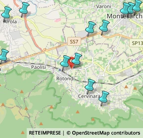 Mappa Via Luciano Vaccariello, 83017 Rotondi AV, Italia (3.03917)