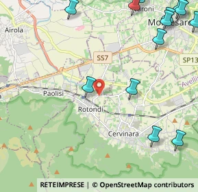 Mappa Via Luciano Vaccariello, 83017 Rotondi AV, Italia (3.44308)