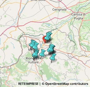 Mappa Strada Statale 93 km 56, 85024 Lavello PZ, Italia (9.545)