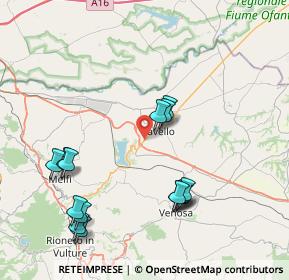 Mappa Strada Statale 93 km 56, 85024 Lavello PZ, Italia (9.28333)