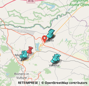 Mappa Strada Statale 93 km 56, 85024 Lavello PZ, Italia (6.91429)