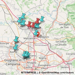 Mappa Via A. Rampi, 81020 San Marco Evangelista CE, Italia (9.2545)