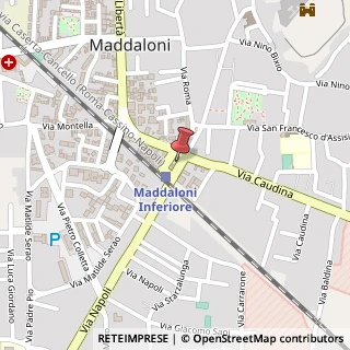 Mappa Via del Monaco Sergente, 29, 81024 Maddaloni, Caserta (Campania)