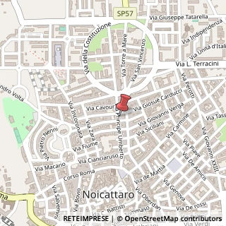 Mappa Via Principe Umberto, 69, 70016 Noicàttaro, Bari (Puglia)