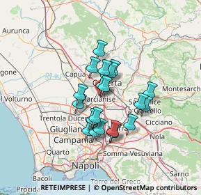 Mappa Via Pietro Toselli, 81025 Marcianise CE, Italia (10.604)