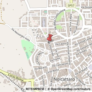 Mappa Via Guglielmo Marconi, 2, 70016 Noicàttaro, Bari (Puglia)