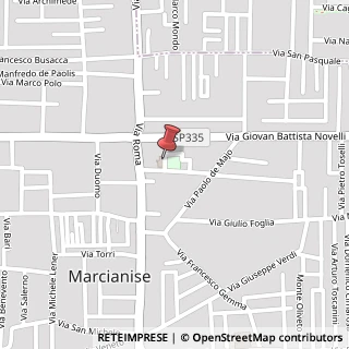 Mappa Piazza Principe di Napoli, 23, 81025 Marcianise, Caserta (Campania)
