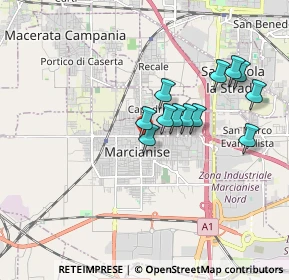 Mappa Piazza Principe di Napoli, 81025 Marcianise CE, Italia (1.62583)
