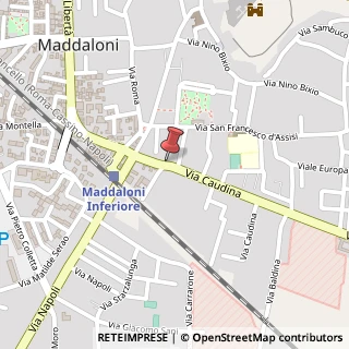 Mappa Via Caudina, 30, 81024 Maddaloni, Caserta (Campania)
