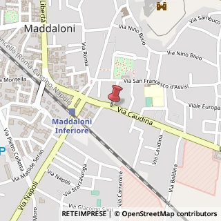 Mappa Via Caudina, 99, 81024 Maddaloni, Caserta (Campania)