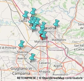 Mappa Via Roma, 81025 Marcianise CE, Italia (6.52769)