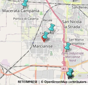 Mappa Via Roma, 81025 Marcianise CE, Italia (4.07)