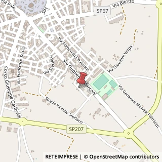 Mappa Via Giovanni Falcone, 2, 70020 Bitetto, Bari (Puglia)