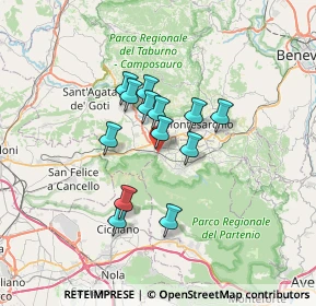 Mappa Via Libertà, 83017 Rotondi AV, Italia (5.31077)