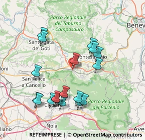 Mappa Via Libertà, 83017 Rotondi AV, Italia (8.25611)