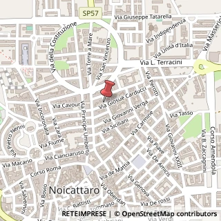 Mappa Via Monsignore Laudadio, 13, 70016 Noicàttaro, Bari (Puglia)
