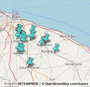 Mappa Via Monsignore Laudadio, 70016 Noicattaro BA, Italia (8.39)