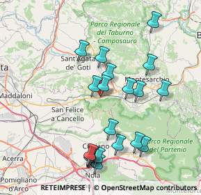 Mappa Via S. Angelo, 82011 Arpaia BN, Italia (8.457)