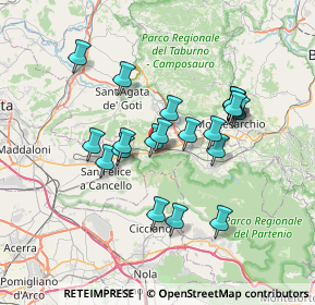 Mappa Via S. Angelo, 82011 Arpaia BN, Italia (6.495)