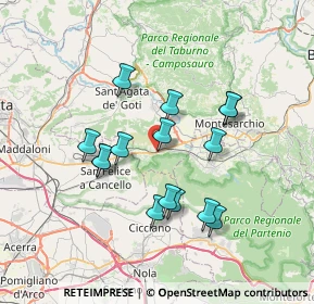 Mappa Via S. Angelo, 82011 Arpaia BN, Italia (6.72333)