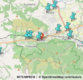 Mappa Via S. Angelo, 82011 Arpaia BN, Italia (2.92231)