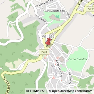 Mappa Piazza garibaldi 3, 83059 Vallata, Avellino (Campania)