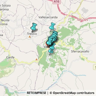 Mappa Via S. Antonio Borgo, 83059 Vallata AV, Italia (0.68)