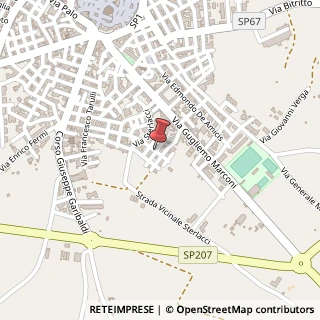 Mappa Via rossini 39, 70026 Bitetto, Bari (Puglia)