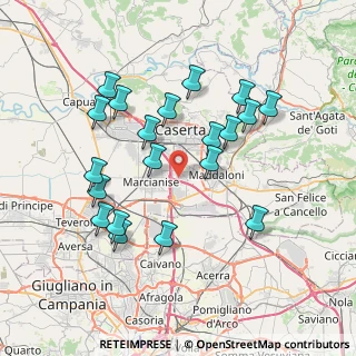 Mappa Via Labriola, 81020 San Marco Evangelista CE, Italia (7.882)